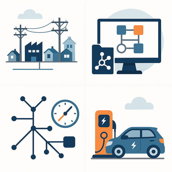 Overview diagram of research on distribution system management
